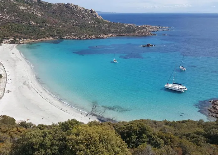 Air-conditioned Near Porto Vecchio, 500 M Sea, 8 People, Two Bathrooms Appartement